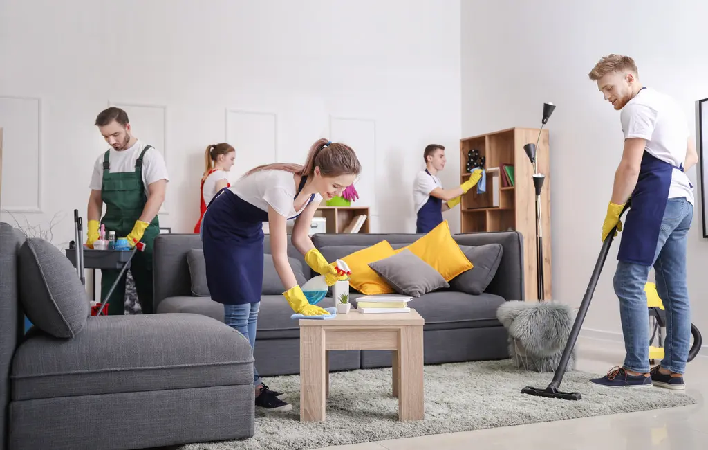 Professional Cleanify team member cleaning a Tauranga home interior