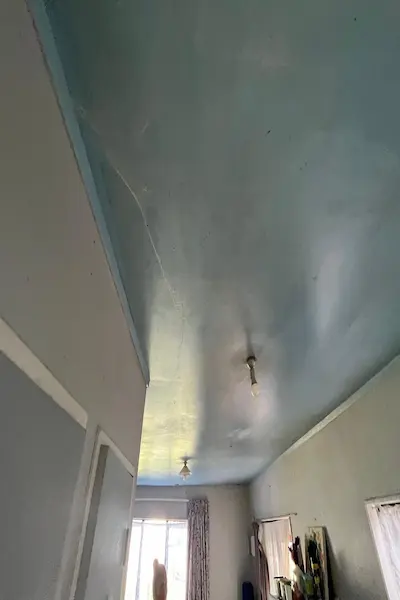 Restored clean wall after mould remediation in Papamoa